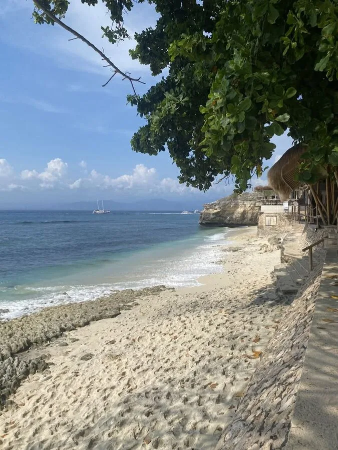 Küstenabschnitt in Sanur